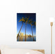 Palm Trees In Foreground Wall Mural