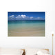 Calm Shoreline Water With Many Different Shades Wall Mural