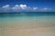 Calm Shoreline Water With Many Different Shades Wall Mural