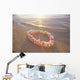 Pale Pink Plumeria Lei Wall Mural