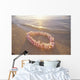 Pale Pink Plumeria Lei Wall Mural