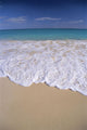 Whitewash Breaking Along Shoreline Wall Mural