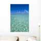 Clear Turquoise Ocean Water, Blue Sky Wall Mural