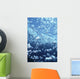 Underwater View Of Air Bubbles Near Surface Wall Mural
