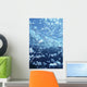 Underwater View Of Air Bubbles Near Surface Wall Mural
