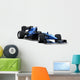blue race car Wall Decal