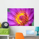 Extreme Close-Up Of Water Lily Wall Mural