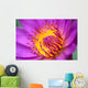 Extreme Close-Up Of Water Lily Wall Mural