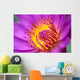 Extreme Close-Up Of Water Lily Wall Mural