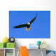 Alaska, Inside Passage, View Of A Bald Eagle In Flight, Hunting Wall Mural