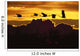 Alaska, Sandhill Crane Flying Above Clouds In Golden Sunset Sky Wall Mural