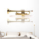 trumpet - trompette - trompete Wall Decal