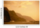 Hawaii, Kauai, Na Pali Coast, Sunset, Orange Hues Wall Mural