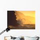 Misty Yellow Sky Wall Mural
