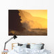 Misty Yellow Sky Wall Mural