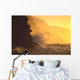 Misty Yellow Sky Wall Mural