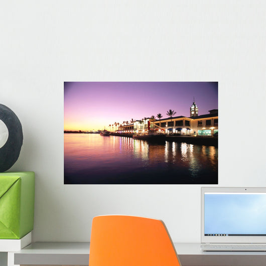 Pink And Yellow Tones Wall Mural