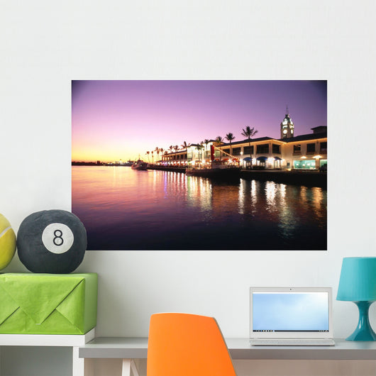 Pink And Yellow Tones Wall Mural