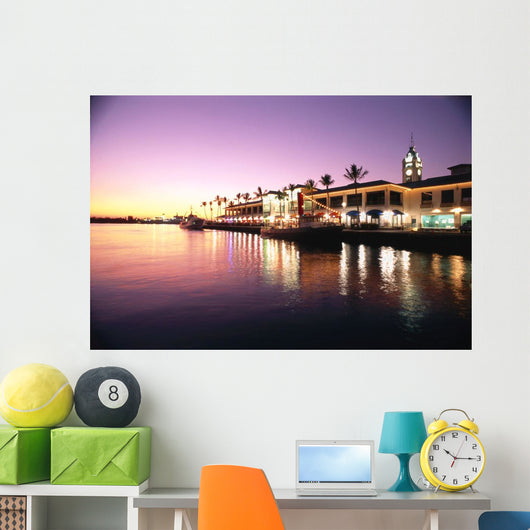 Pink And Yellow Tones Wall Mural