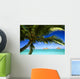 Sailboat In Turquoise Waters Wall Mural