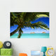 Sailboat In Turquoise Waters Wall Mural