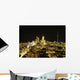 Nigh View Big City Wall Decal