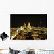 Nigh View Big City Wall Decal