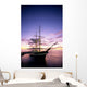 Yellow And Purple Skies Wall Mural