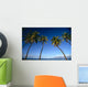 Boats Anchored In Ocean Distant Wall Mural
