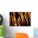 Hawaii, Molokai, Kapuaiwa Coconut Grove, Trees Silhouetted At Sunset Wall Mural