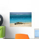 Turquoise Ocean Background Wall Mural
