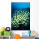 Mexico, Schooling Blue And Gold Snapper Wall Mural