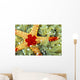 Green With Whitetips Wall Mural