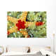 Green With Whitetips Wall Mural
