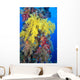 Close-Up Of Yellow And Red Alcyonarian Coral On Life Boat Davit Wall Mural