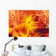 Detailed View Of Orange Tube Coral Wall Mural