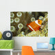 Side View Of A Spinecheek Clownfish, White Striped Wall Mural