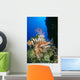 Fiji, Lionfish And Alcyonarian Coral Wall Mural