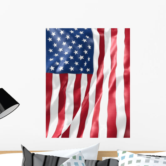 Us Flag Wall Mural