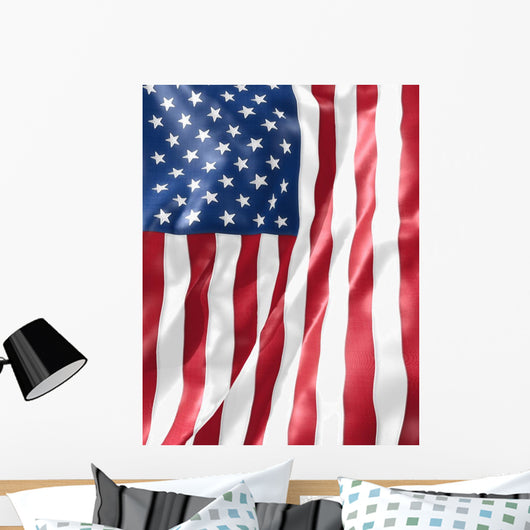 Us Flag Wall Mural