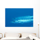 Palau, Barracuda Pair Side View In Clear Blue Ocean Wall Mural