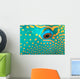 Australia, Extreme Close-Up Eye Of Bicolor Parrotfish Wall Mural