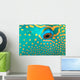 Australia, Extreme Close-Up Eye Of Bicolor Parrotfish Wall Mural