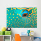 Australia, Extreme Close-Up Eye Of Bicolor Parrotfish Wall Mural