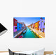 Venice Landmark Burano Island Wall Decal