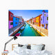 Venice Landmark Burano Island Wall Decal