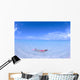 Blue Skies With Wispy Clouds Wall Mural