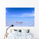 Blue Skies With Wispy Clouds Wall Mural