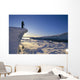 Sunrise With Reflections On Snow Wall Mural
