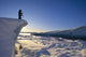 Sunrise With Reflections On Snow Wall Mural